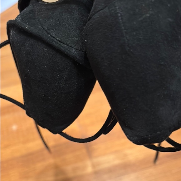 Aldo Black Stiletto Heels with Ankle Straps - Picture 12 of 12